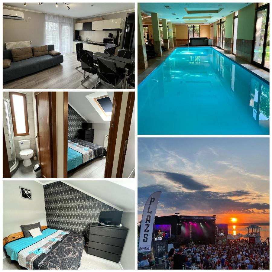 Dorina Wellness Apartman Шиофок Экстерьер фото